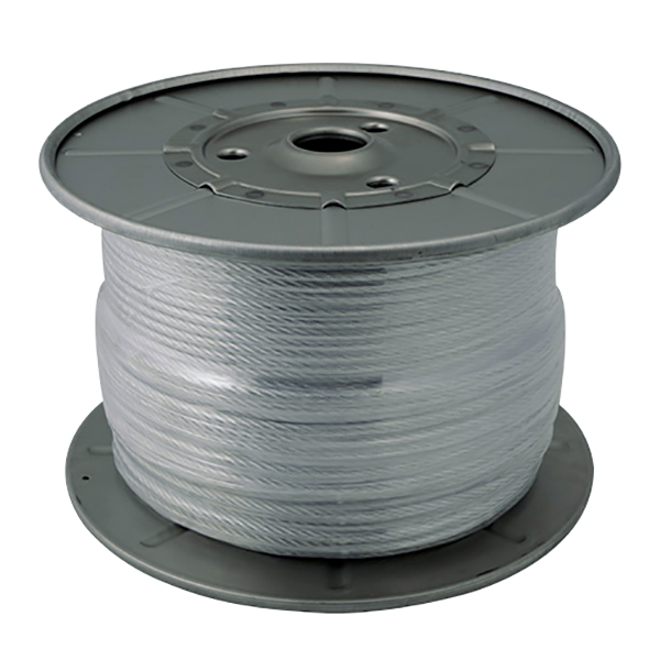 3/16 Garage Door Galvanized Cable Reel 7 x 19 - 500' Roll