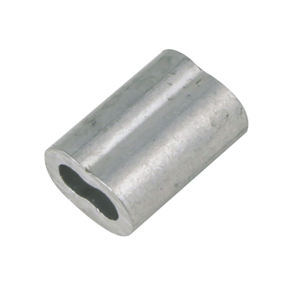 Cable Sleeve Aluminum 1/4