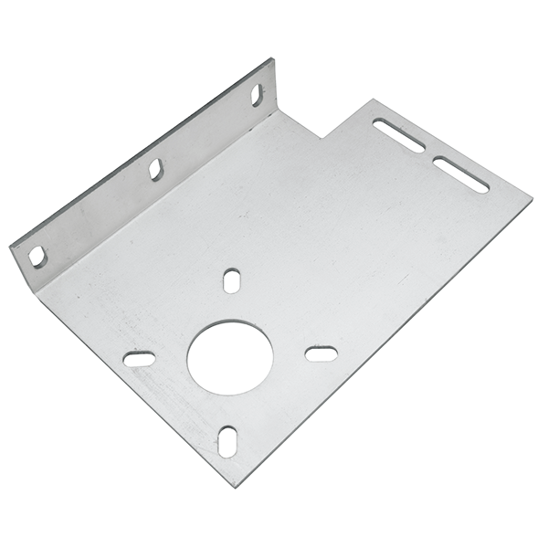 Commercial End Bearing Plate without Bearing, 5", Extended, Left Hand