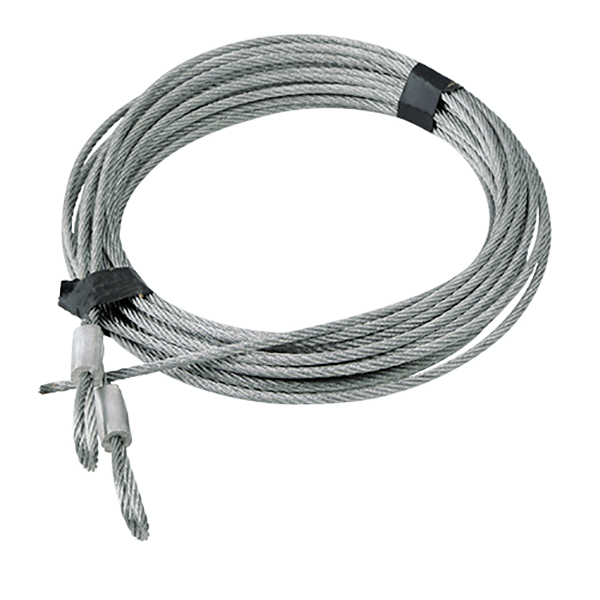 Pair of Cable Assembly 1/8" for 7' and 8' High Garage Door for Extension Springs (156")