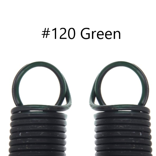 25" x 42" for 7' Garage Door Extension Spring - Clipped Ends, Sold in pairs