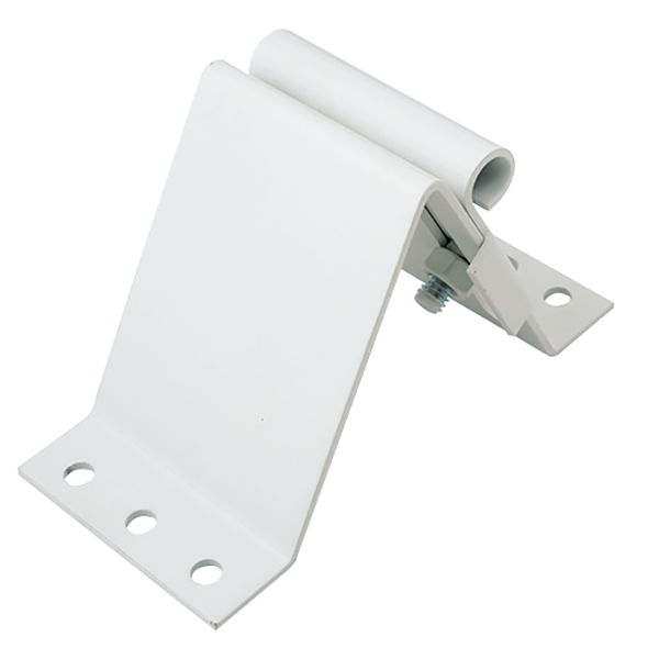 Garage Door Top Bracket Commercial Adjustable, White Powder Coated