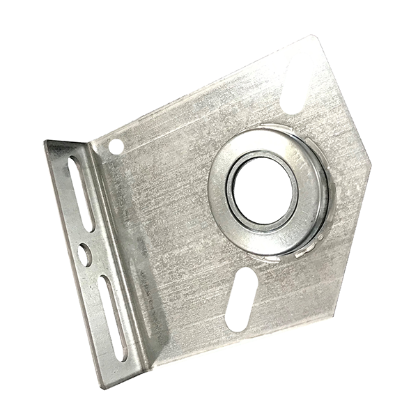Garage Door Spring Center Bracket 3-3/8" with steel bearing