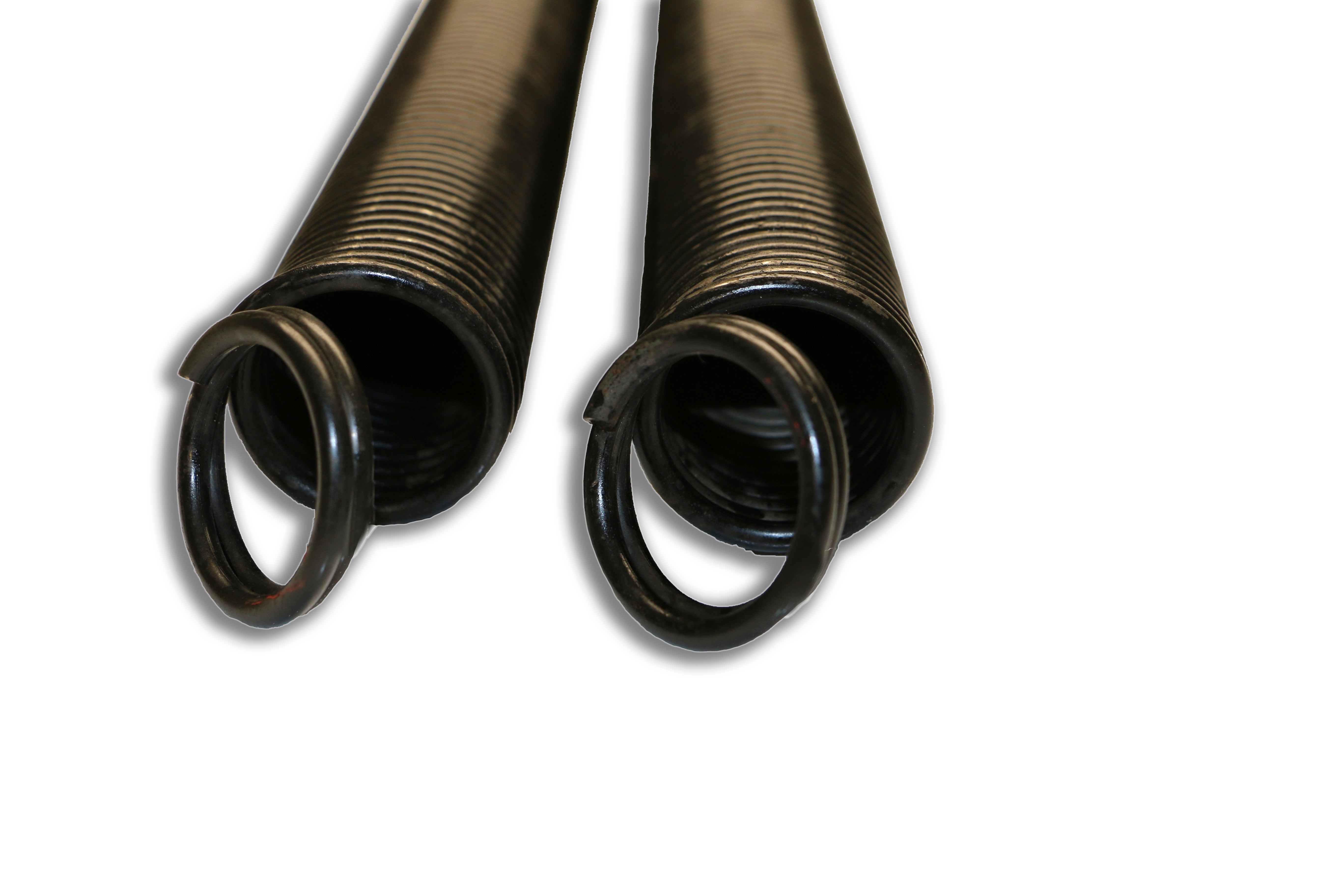 25" x 42" for 7' Garage Door Extension Springs – Double-Looped Ends, 40-380 lbs, Sold in Pairs