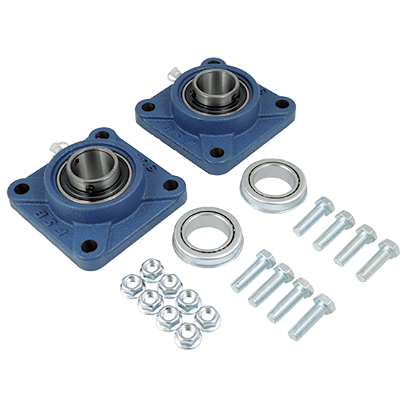 Garage Door 1.25" End Bearing Kit, Heavy Duty