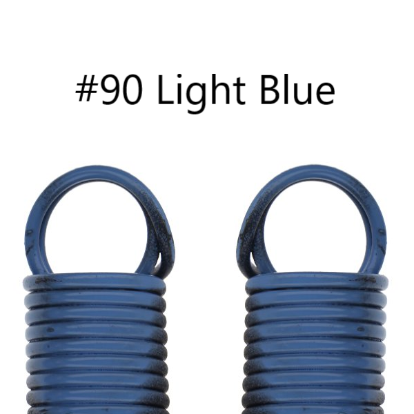 25" x 42" for 7' Garage Door Extension Spring - Clipped Ends, Sold in pairs