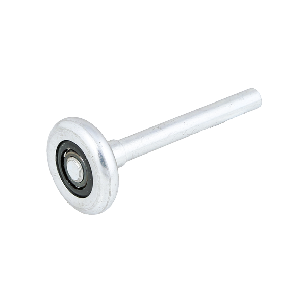 Garage Door Rollers – Steel 2” Short Stem, 10 Ball Bearing (4" Stem)