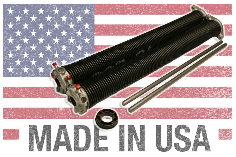 Buy Garage Door Torsion Springs All Sizes, with winding bars, Long lasting, Made in America